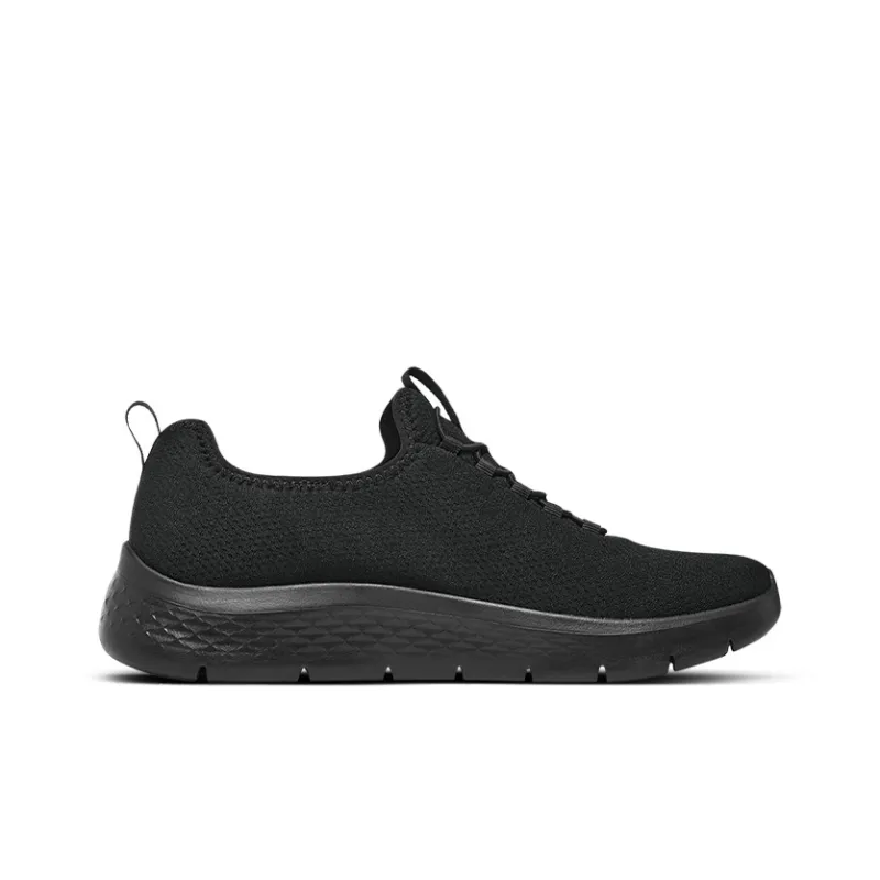 Skechers Go Walk Fle Anti Slip Wear Resistant Low Top Casual Shoes Men's All Black-1
