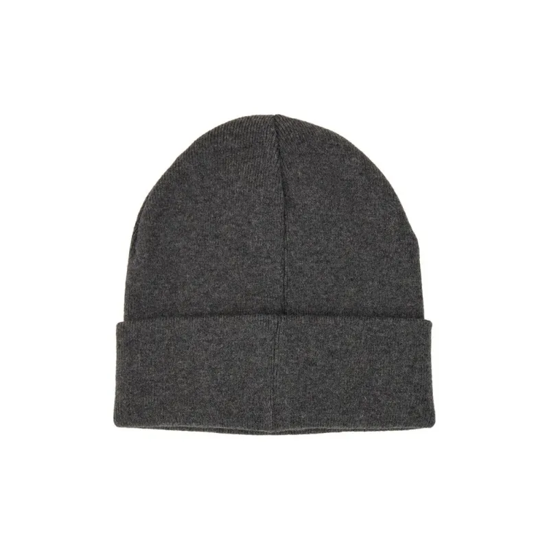 BARBOUR Logo Patch Ribbed Beanie-1