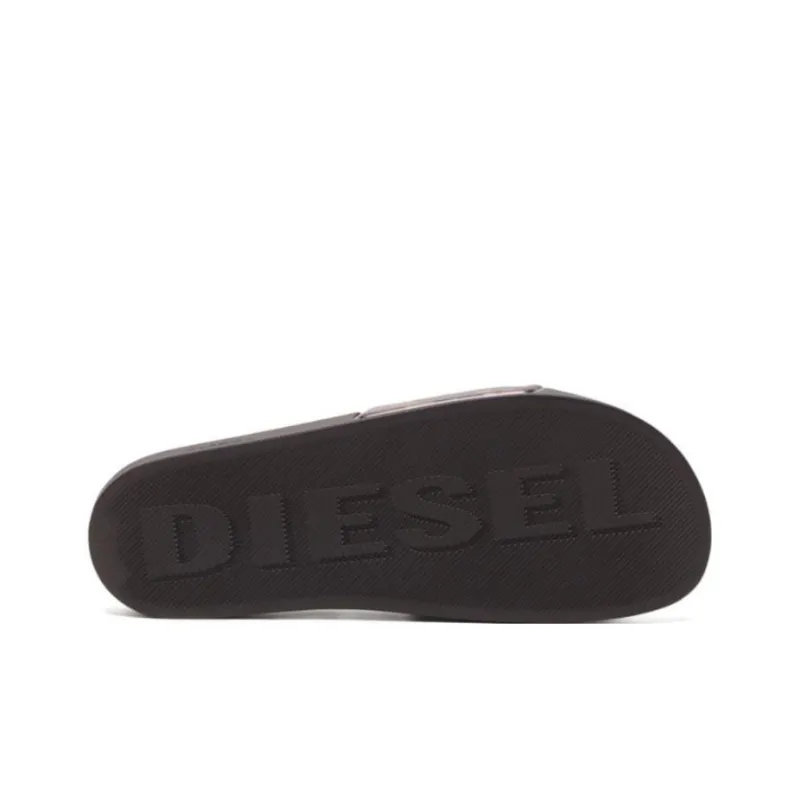 DIESEL Sa-Mayemi Cc X Logo-embossed Sildes-4