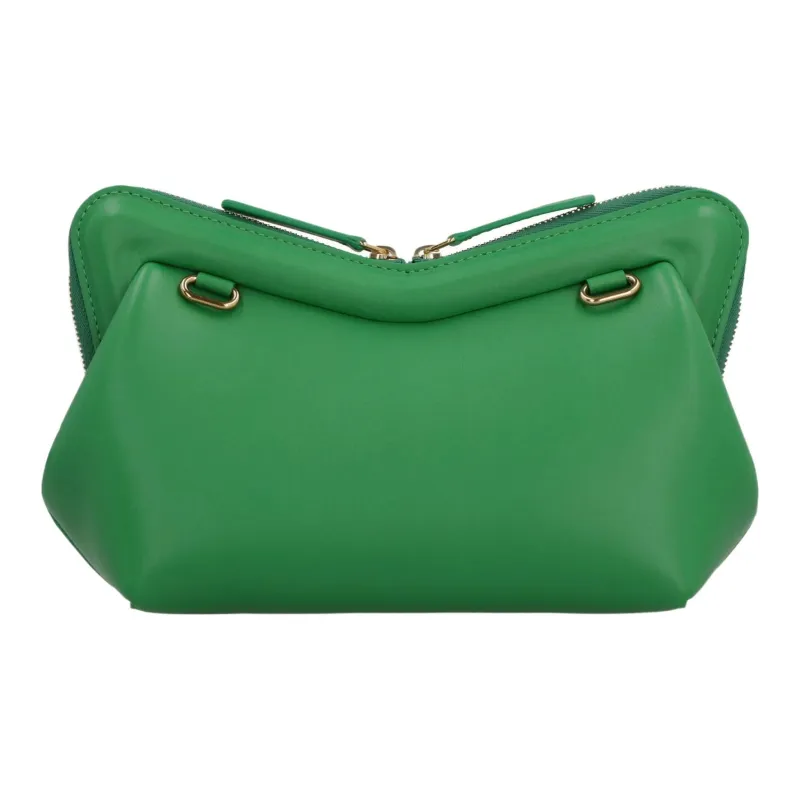 MANSUR GAVRIEL Calfskin Shoulder Bag Women's Green-4