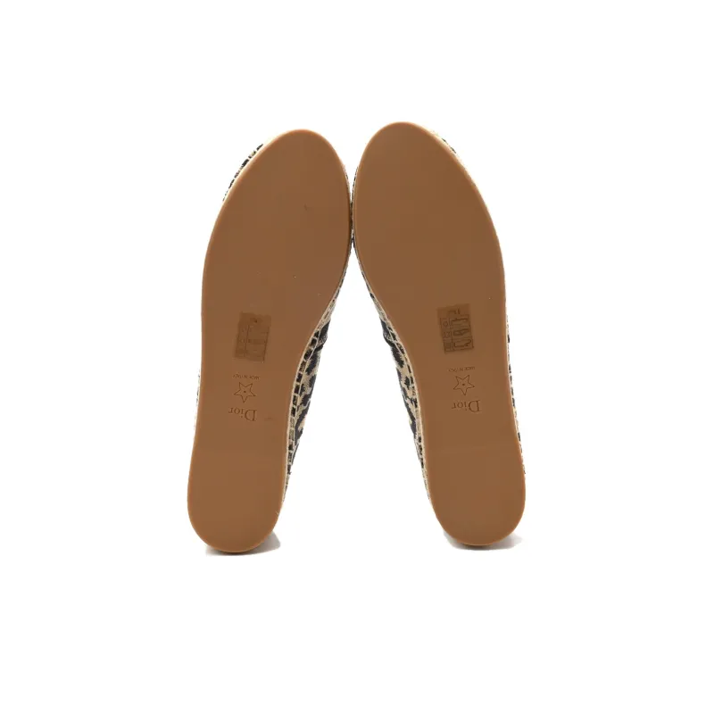 DIOR Granville Casual Single Shoes Women's Beige-4
