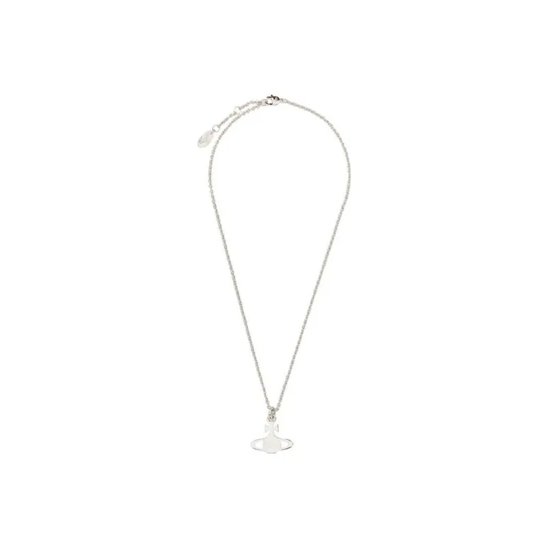 Vivienne Westwood Brass Necklaces Women's Green Diamond/Silver-2