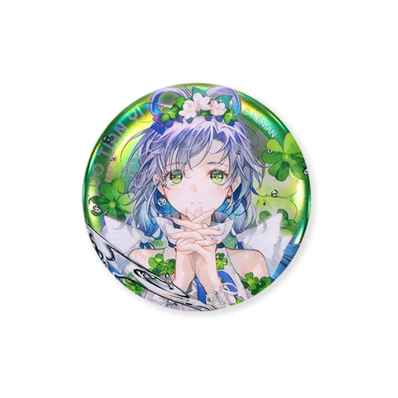 BEMOE Vsinger Luo Tianyi Tinplate Badge Refreshing Summer/Lover/Priest/PROJECTLUO/Honey Sweetheart IP Merch-5