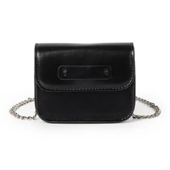 HAWA PU Small Square Bag Tofu Bag Shoulder Bag Mini Women's White/Silver/Rose Red/Green/Black