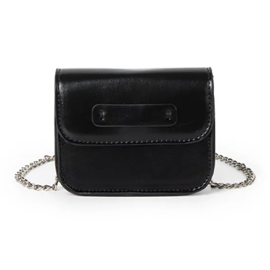 HAWA PU Small Square Bag Tofu Bag Shoulder Bag Mini Women's White/Silver/Rose Red/Green/Black-16