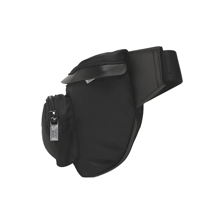 EMPORIO ARMANI Polyurethane Sling Bag, Crossbody Bag, Fanny Pack Medium Size Men's Black-2