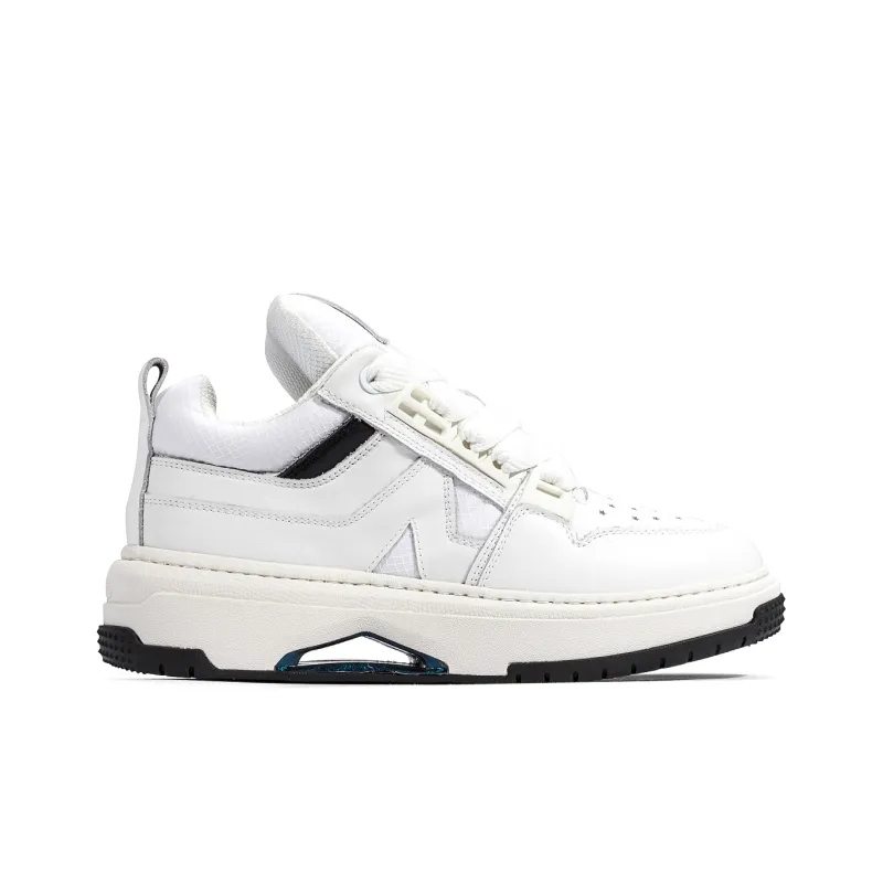 PENTAGONAL HEART Five-Pointed Heart Star-Stomping Dream Collection Skateboard Shoes Unisex White Black-2