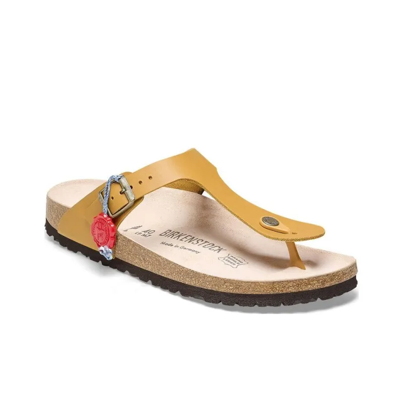 Birkenstock Gizeh Flip Flops Women's Brown Narrow Fit-1