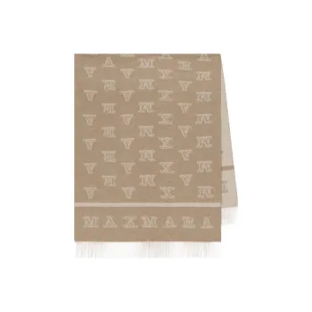 MaxMara Knit Scarves Women's Brown