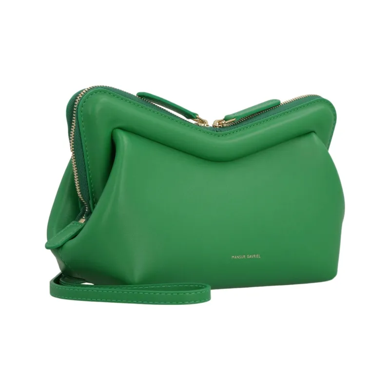 MANSUR GAVRIEL Calfskin Shoulder Bag Women's Green-2