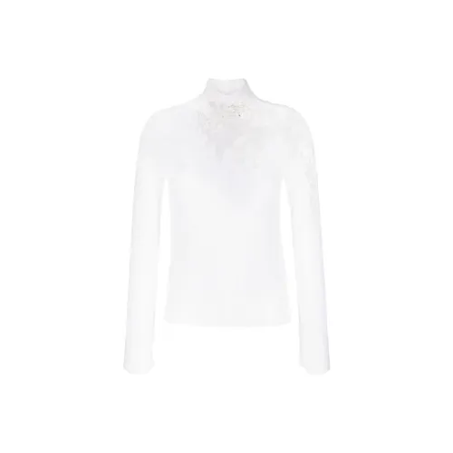 ERMANNO SCERVINO Lace-trim Wool Jumper