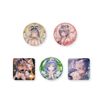 BEMOE Vsinger Luo Tianyi Tinplate Badge Refreshing Summer/Lover/Priest/PROJECTLUO/Honey Sweetheart IP Merch