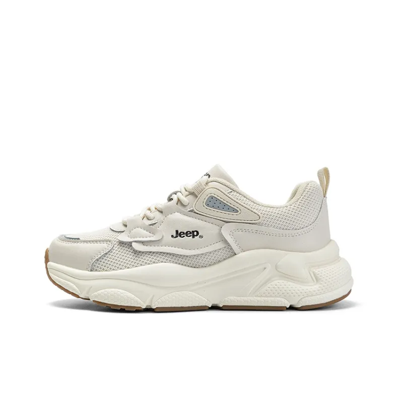 Jeep Wear resistant, Lightweight, Breathable, And Non slip. Low Top Chunky Sneakers Women's-0