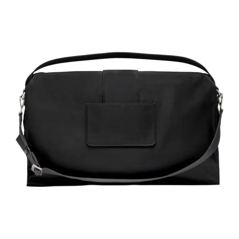 Jacquemus Le Bambino Polyamide Shoulder Bag Crossbody Bag Handbag Extra Large Men's Black-2