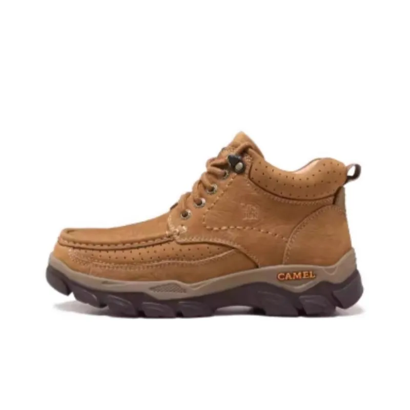 CAMEL Anti-Slip Wear-Resistant Low-Top Outdoor Shoes Men's Camel-0