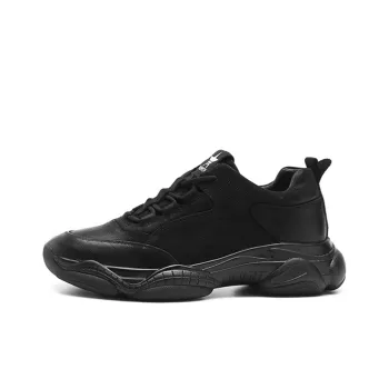 YEDANI Low-Top Chunky Sneakers 5cm Men's Black