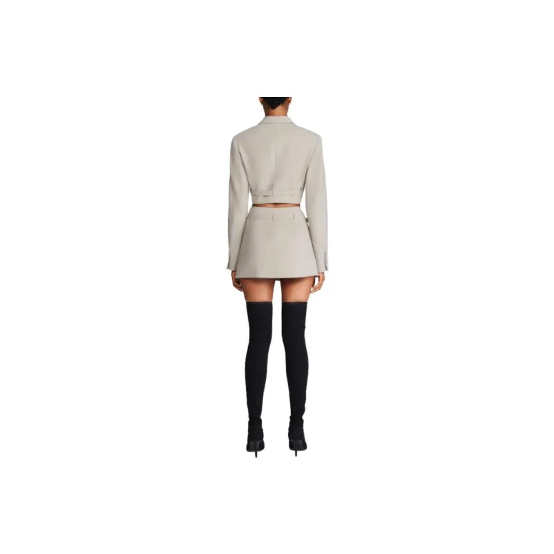 DION LEE Business Suits Women's Gray-1