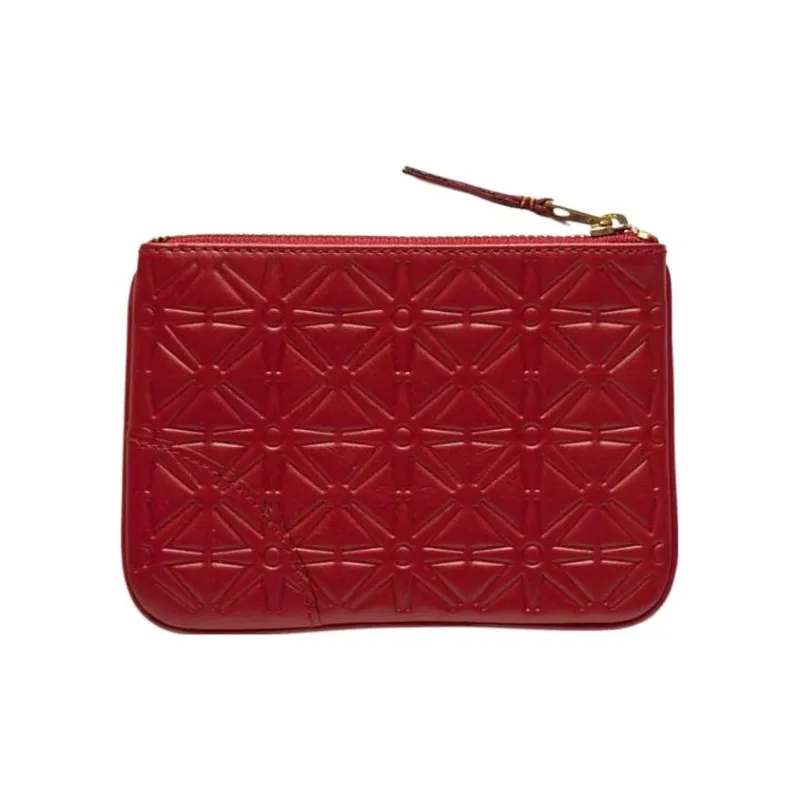 CDG Cow Leather Wallet Regular Women's Multicolor-1