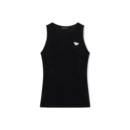 EMPORIO ARMANI Tank Tops Men Black