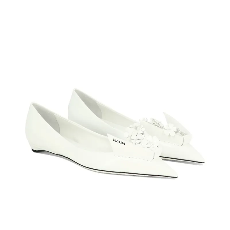 PRADA Casual Single Shoes Women's White-2