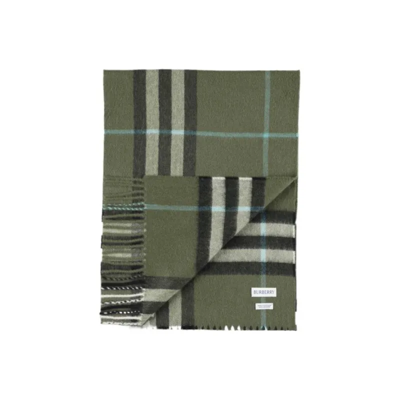 Burberry Check Cashmere Scarf-1