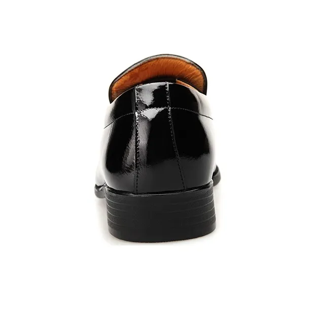 LAORENTOU Dress Shoes Men Mid Top Black/Brown-3