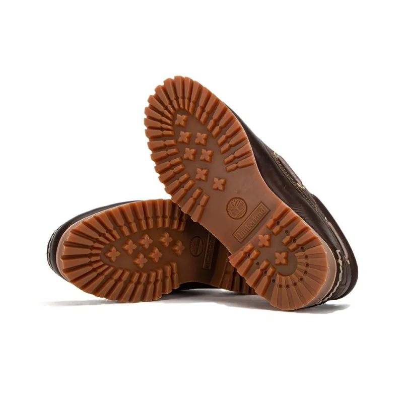 Timberland 3 Eye Lug Handsewn Boat Shoe 'Brown'-4