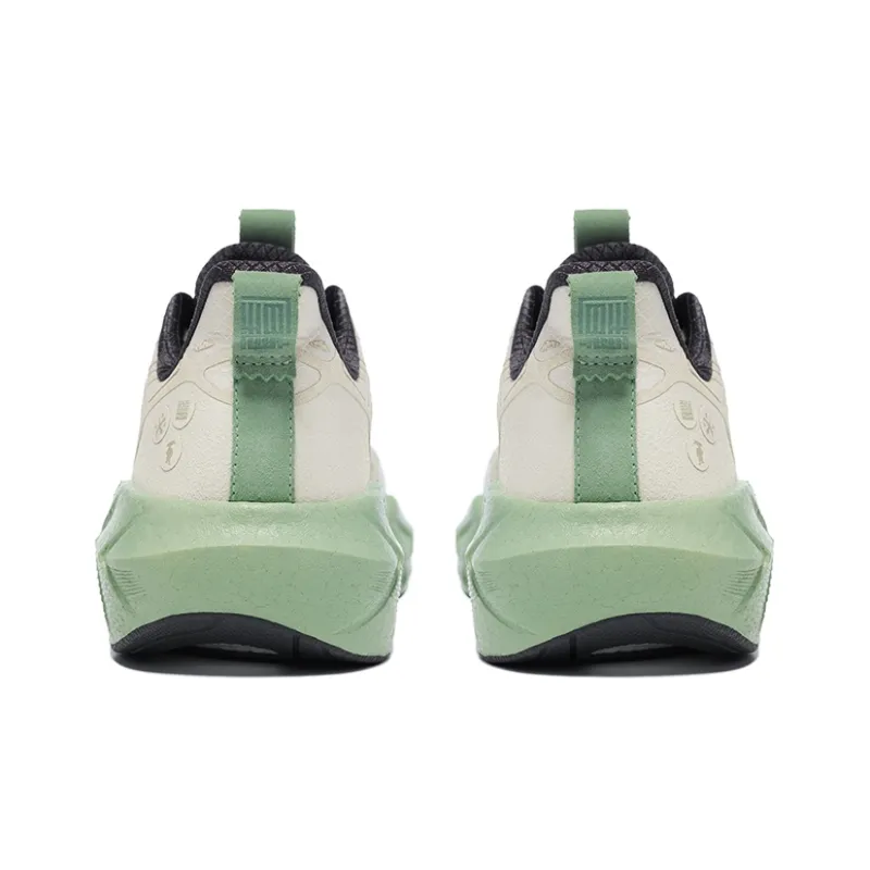 BMAI Running Shoes Women's Mid Top Green/Gray-4