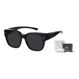 Black Frame Gray Lens Box