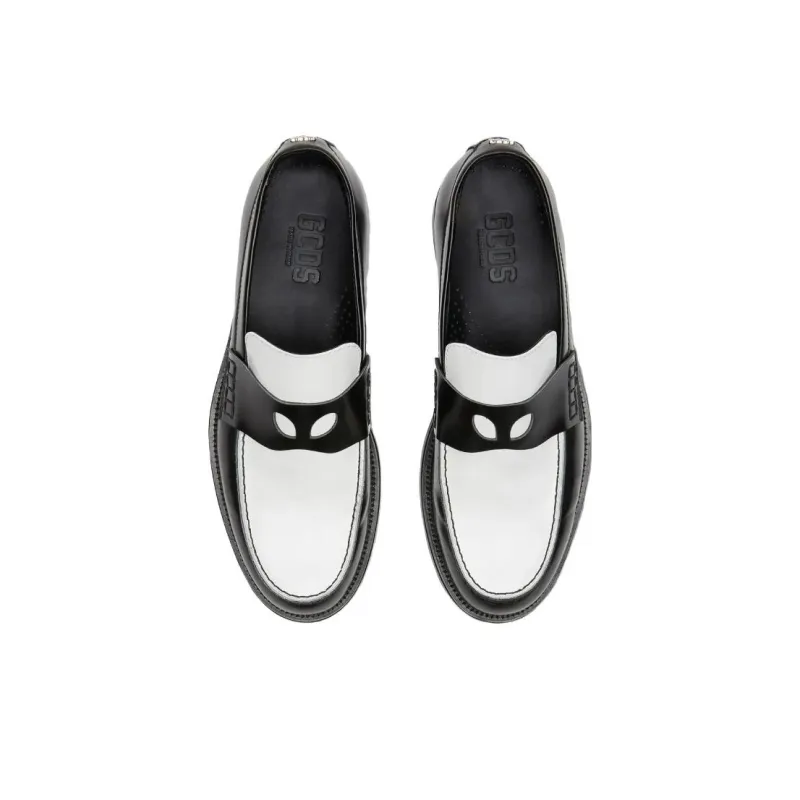 GCDS Wirdo Two-tone Design Loafers-2