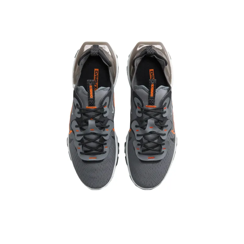 Nike React Vision 'Smoke Grey Orange'-3