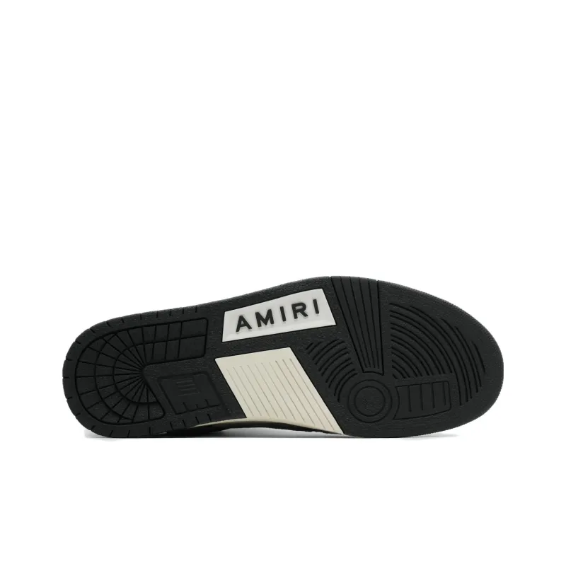 AMIRI Skel Top Low Top Skateboard Shoes Women's Black-4