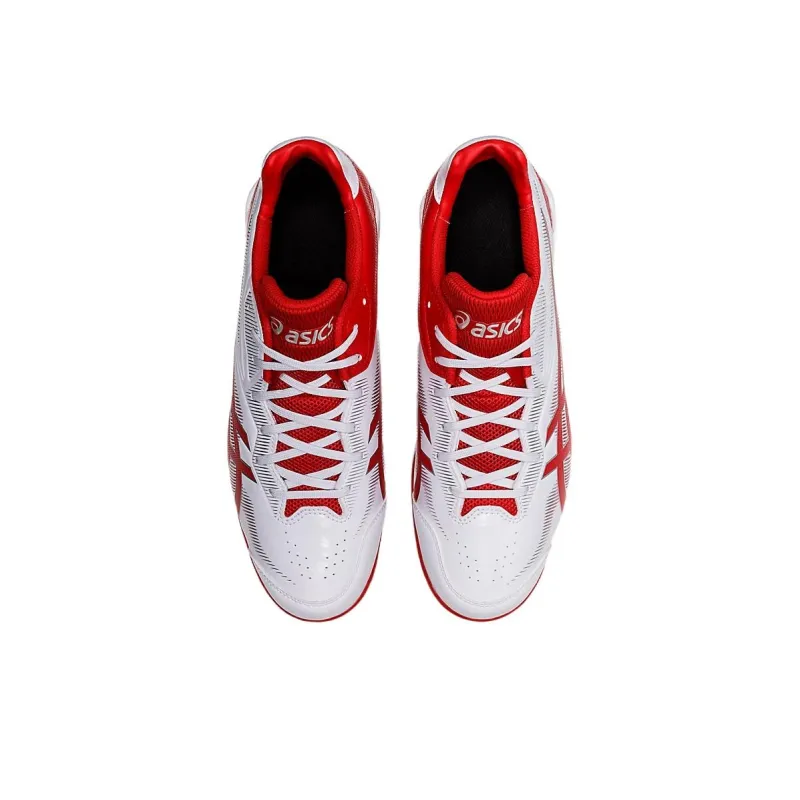 Asics Star Shine Iii Baseball Point Spike Shoes 'White Red'-4