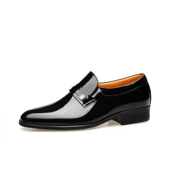 LAORENTOU Dress Shoes Men Mid Top Black/Brown