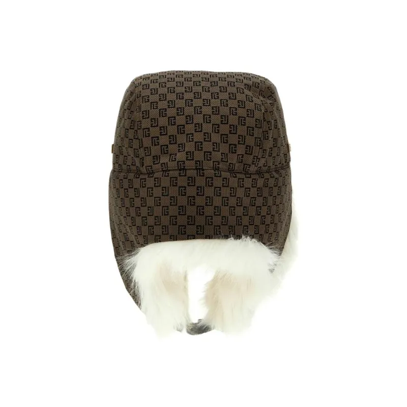 BALMAIN Trapper Hats Women's Brown-2