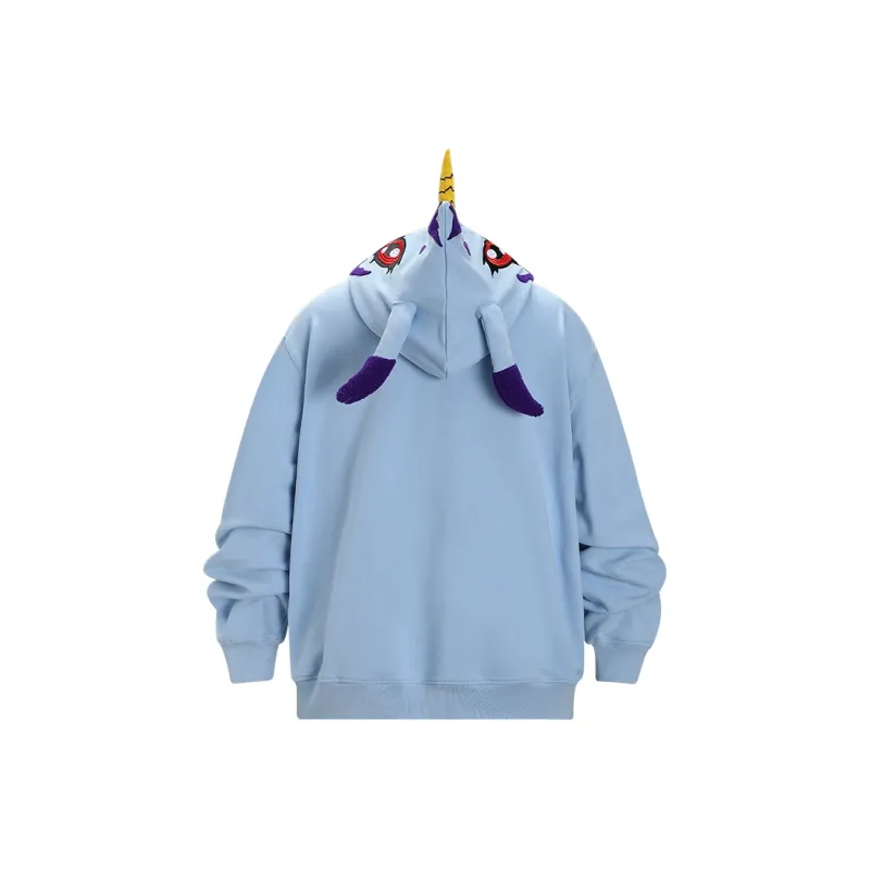 KAKAZZY Sweatshirts Unisex Sky Blue-4