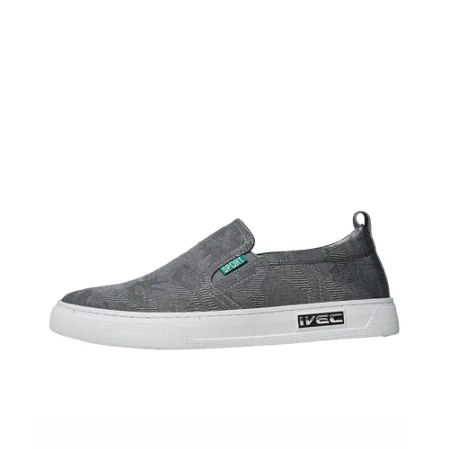 YEDANI Low-Top Canvas Shoes Men's Gray
