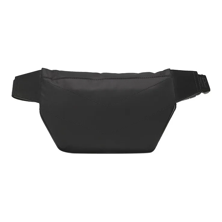 EMPORIO ARMANI Polyurethane Sling Bag, Crossbody Bag, Fanny Pack Medium Size Men's Black-4