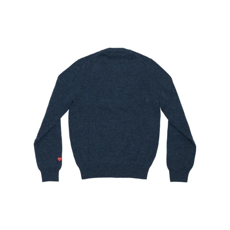 CDG Play Knitwear Women's Navy-1