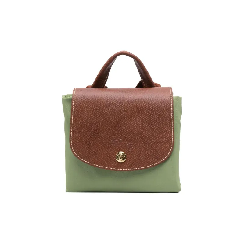 LONGCHAMP Le Pliage Canvas Backpack Regular Women's Green-2
