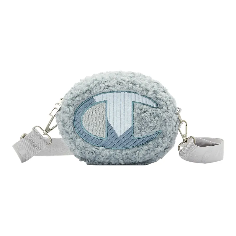 Champion Fabric Small Shoulder Bag Round Bag Crossbody Bag Small Size Unisex Multicolor-0