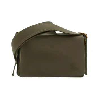 Burberry Polyester With Cotton Shoulder Bag Crossbody Bag Regular Men's Olive Green