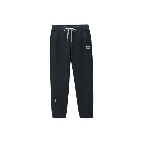 HLA Casual Pants Men Blue Gray CH