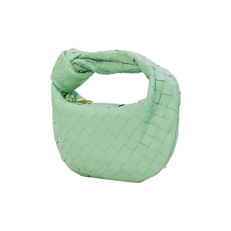 Bottega Veneta Sheepskin Handbag Mini Women's Green-1