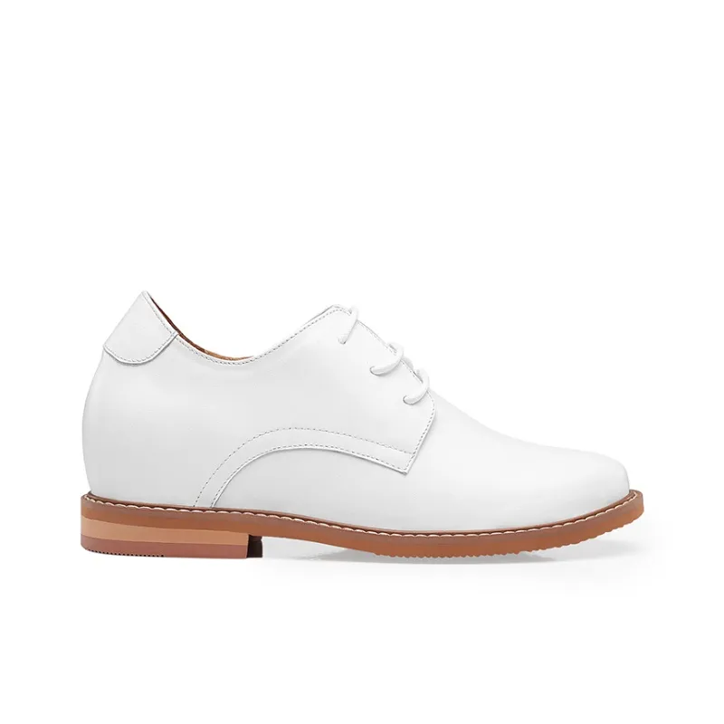 He Jinchang Hermo Collection Casual Single Shoes Women's White-1
