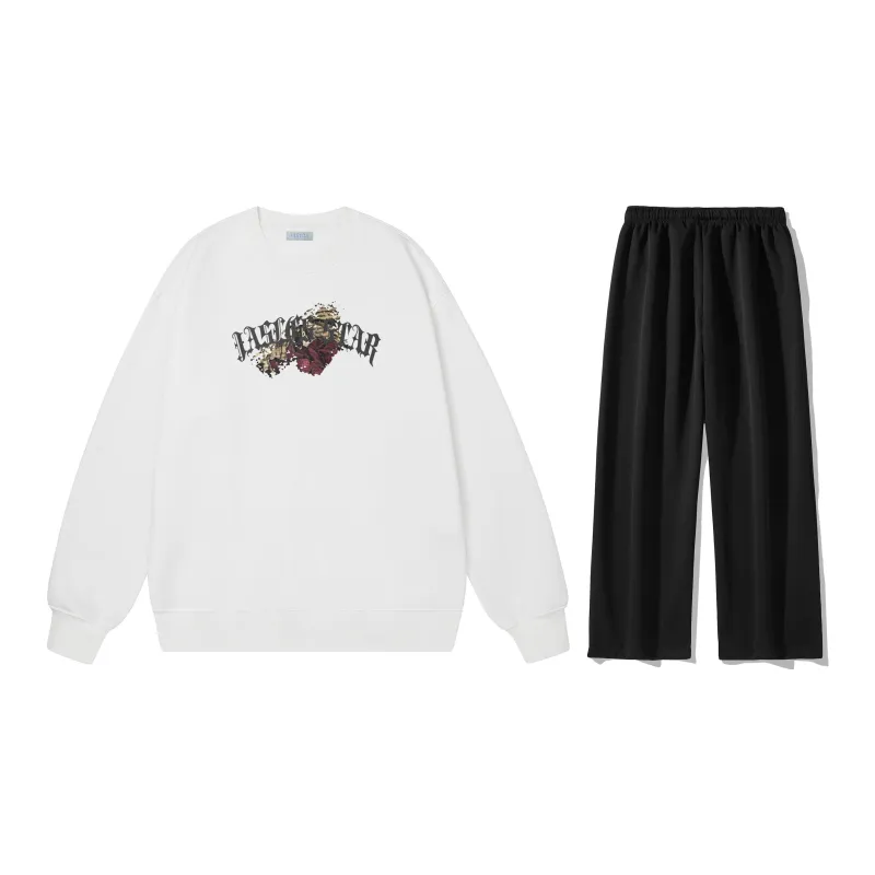 Jaslcs Sweatshirt Sets Unisex-3