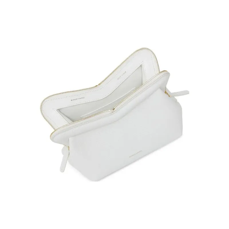 MANSUR GAVRIEL Calfskin Shoulder Bag Crossbody Bag Mini Women's White-2