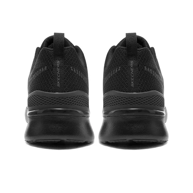 Skechers Skech Air Dynamight Cushioning Abrasion Resistant Breathable Low Top Casual Shoes Men's All Black-4