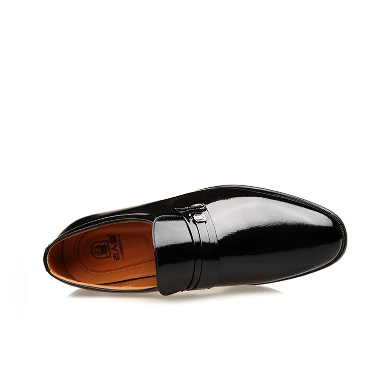 LAORENTOU Dress Shoes Men Mid Top Black/Brown-2