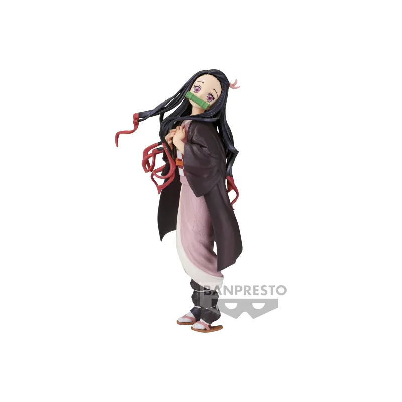 BANPRESTO Demon Slayer Kimetsu No Yaiba Glitter And Glamours Nezuko Kamado Figure Pink-1
